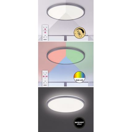 Rabalux - Plafon LED RGB regulável LED/22W/230V Wi-Fi Tuya + controlo remoto