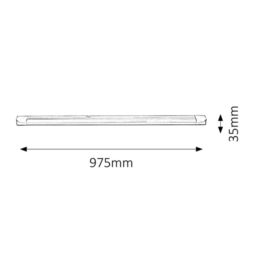 Rabalux - Sob a luz do armário G13/30W/230V