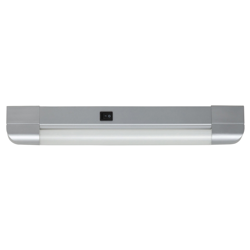 Rabalux - Iluminação de armário BAND LIGHT 1xG13/10W/230V 39,5 cm prateado