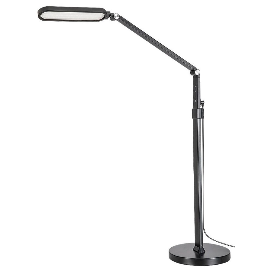 Rabalux - Candeeiro de chão LED táctil com regulação LED/13W/230V 3000-6000K preto