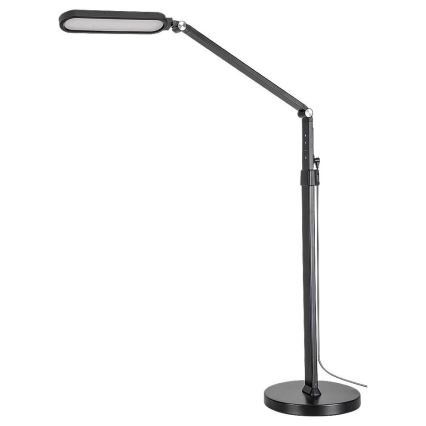Rabalux - Candeeiro de chão LED táctil com regulação LED/13W/230V 3000-6000K preto