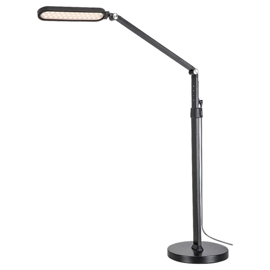 Rabalux - Candeeiro de chão LED táctil com regulação LED/13W/230V 3000-6000K preto