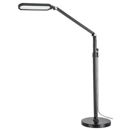 Rabalux - Candeeiro de chão LED táctil com regulação LED/13W/230V 3000-6000K preto