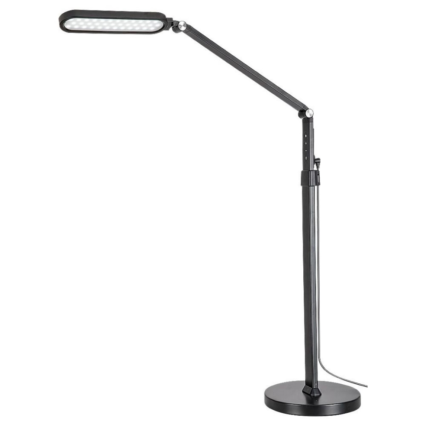 Rabalux - Candeeiro de chão LED táctil com regulação LED/13W/230V 3000-6000K preto