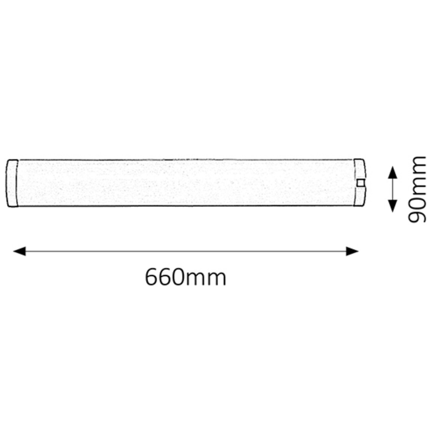 Rabalux - Iluminação de armário 1xG13/18W/230V 66 cm