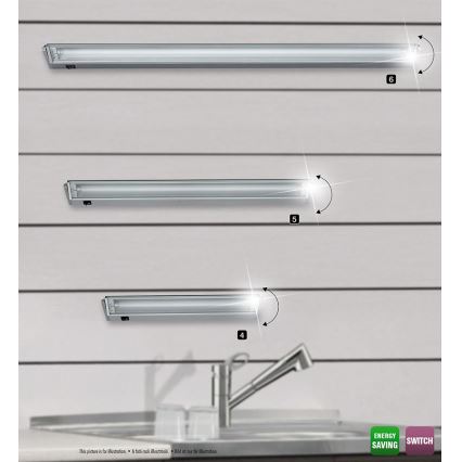 Rabalux 2366 - Sob a luz do armário EASY LIGHT 1xG5/21W/230V