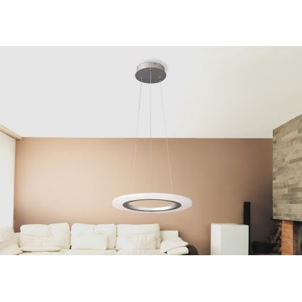Rabalux 2428 - Candelabro LED ADRIENNE LED/20W/230V prata