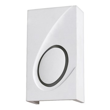 Rabalux 2519 - Luz de parede GIA 1xE14/40W/230V branco