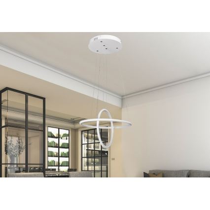 Rabalux - Candelabro LED LED/37W/230V branco