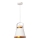 Rabalux 2571 - Luz pendente DUSAN E27/40W