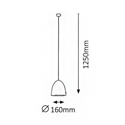 Rabalux 2589 - Candelabro OLIVIA 1xE27/60W/230V