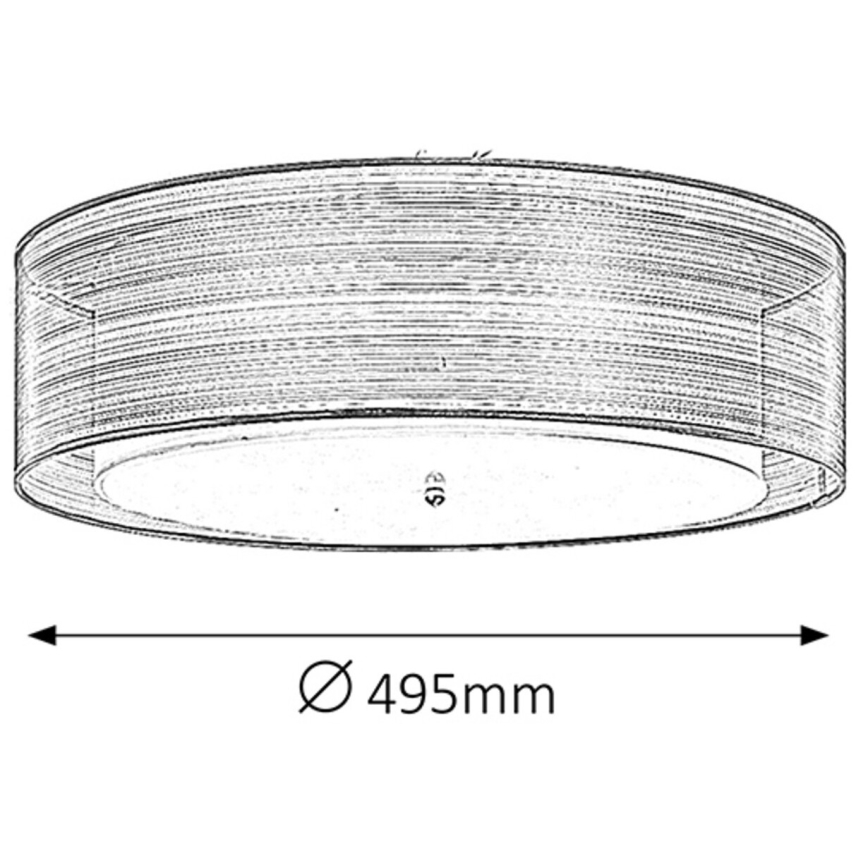 Rabalux - Iluminação de teto 3xE14/25W/230V diâmetro 49,5 cm