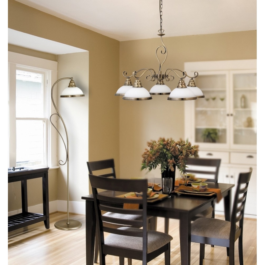 Rabalux 2755 - Candelabro ELISETT 5xE27/60W/230V