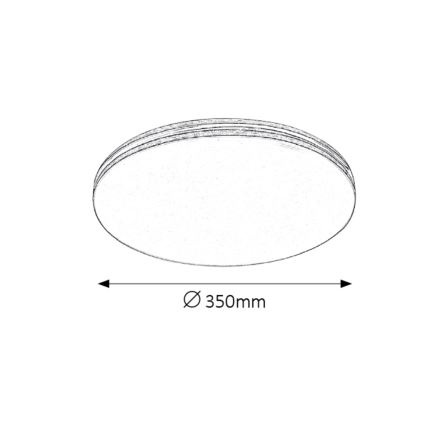 Rabalux - Luz de teto LED 1xLED/18W/230V