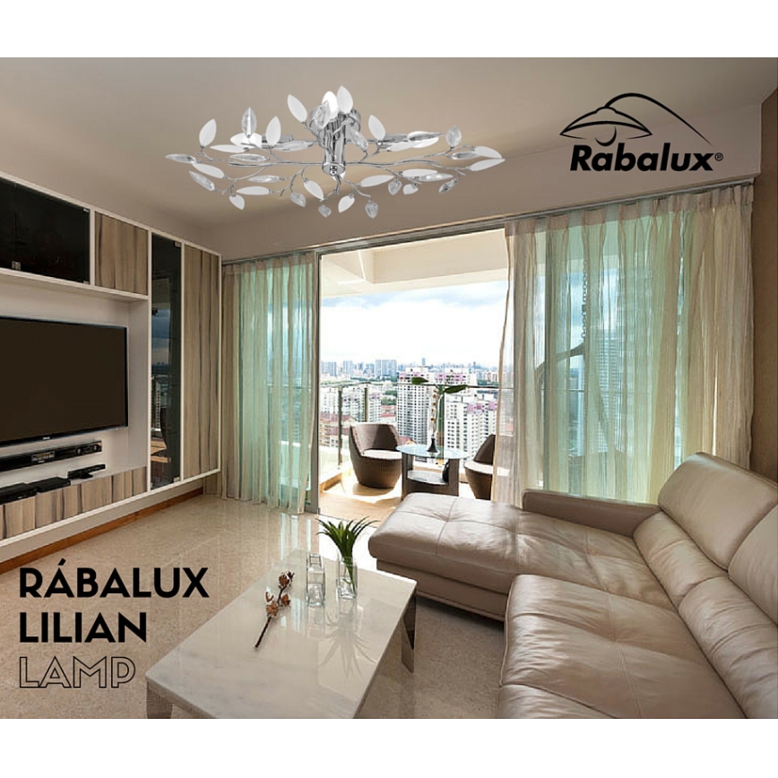 Rabalux - Luz de teto 4xE14/40W/230V