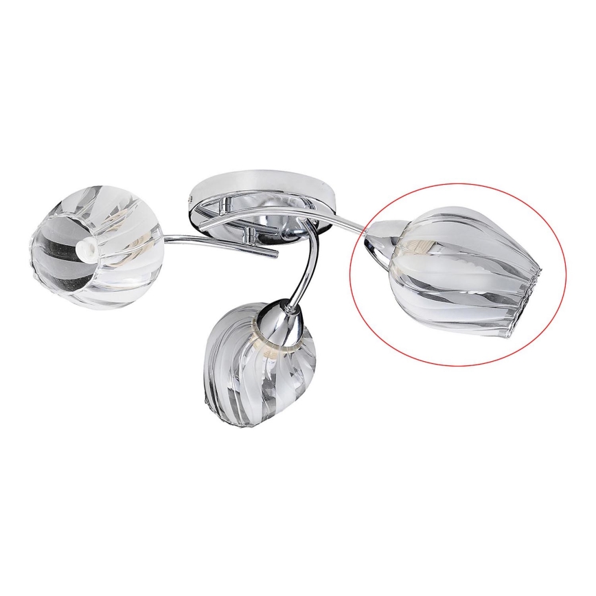Rabalux 2969 - Vidro de substituição para iluminação DANILA E27