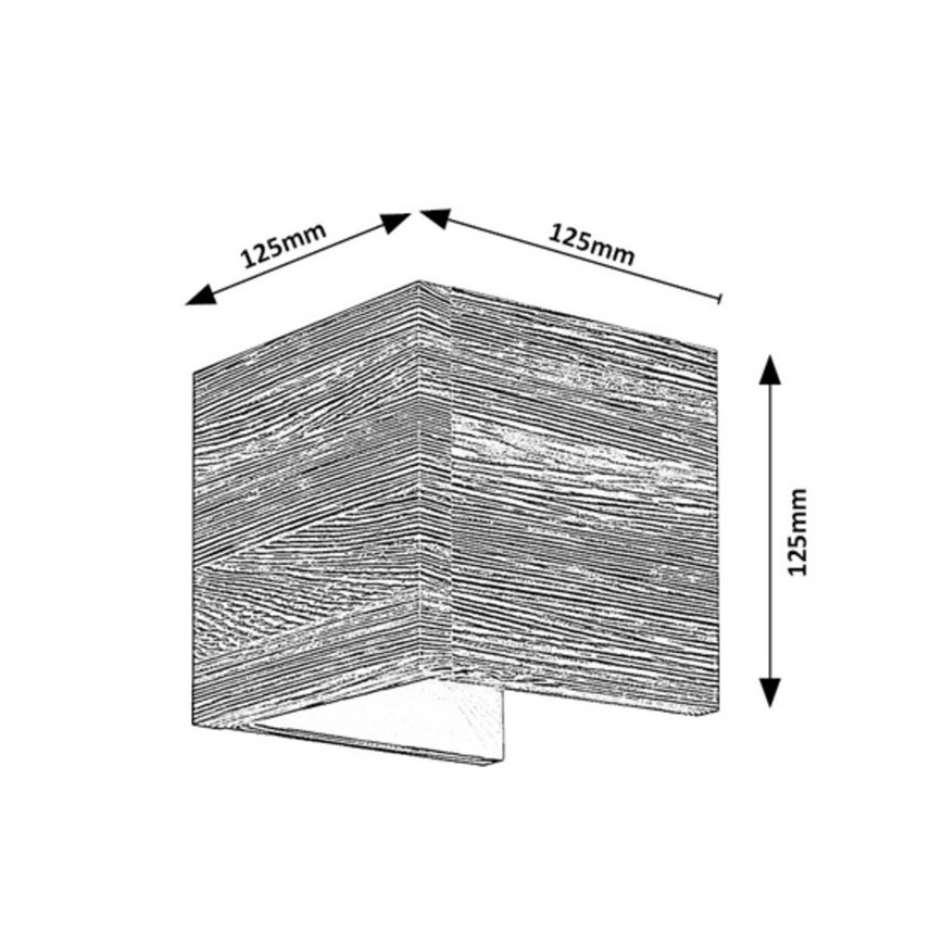 Rabalux  - Iluminação de parede LED CINNAMON LED/7W/230V