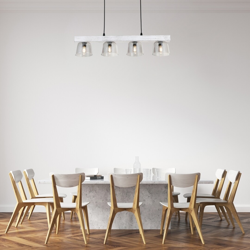 Rabalux - Candelabro suspenso 4xE14/40W/230V