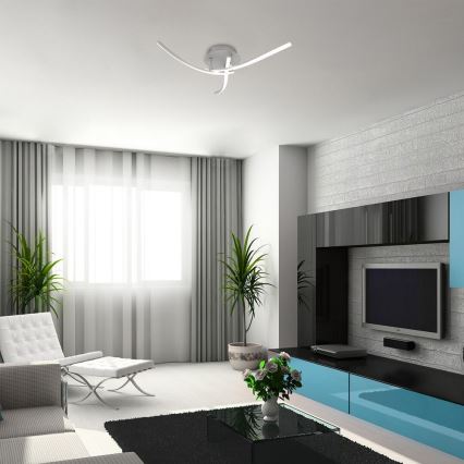 Rabalux - Candelabro montado à superfície LED 3xLED/22W/230V4000K