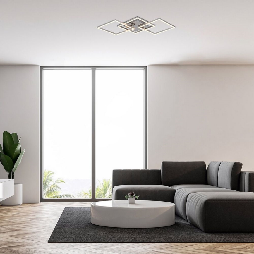Rabalux - Candelabro montado à superfície LED LED/43W/230V cromado brilhante