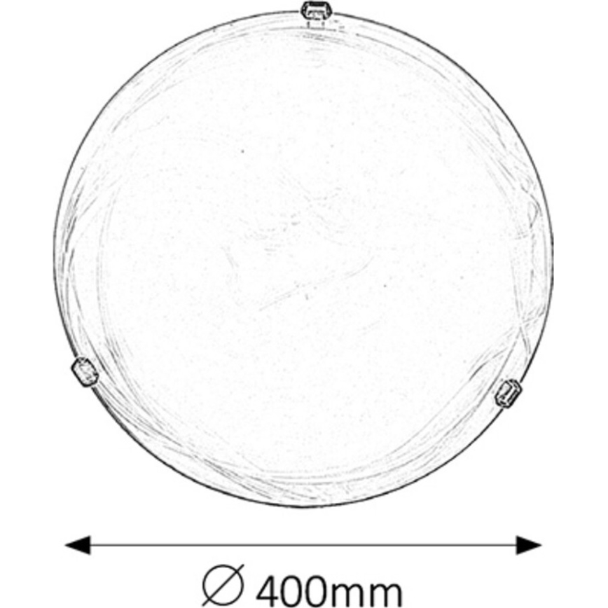 Rabalux - Luz de teto 2xE27/60W/230V