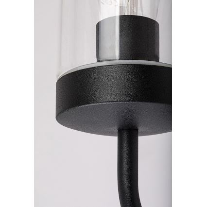 Rabalux - Iluminação de parede de casa de banho 1xE27/60W/230V IP44 preto