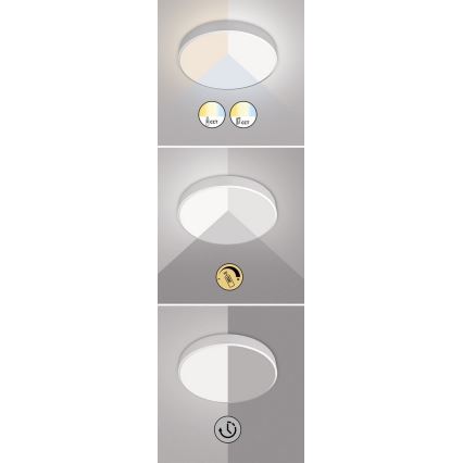 Rabalux - Iluminação de teto LED com regulação LED/60W/230V 60 cm + controlo remoto