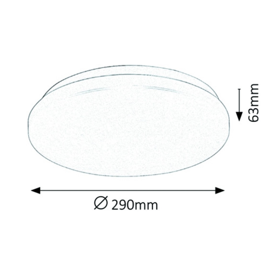 Rabalux - Luz de teto LED 1xLED/20W/230V