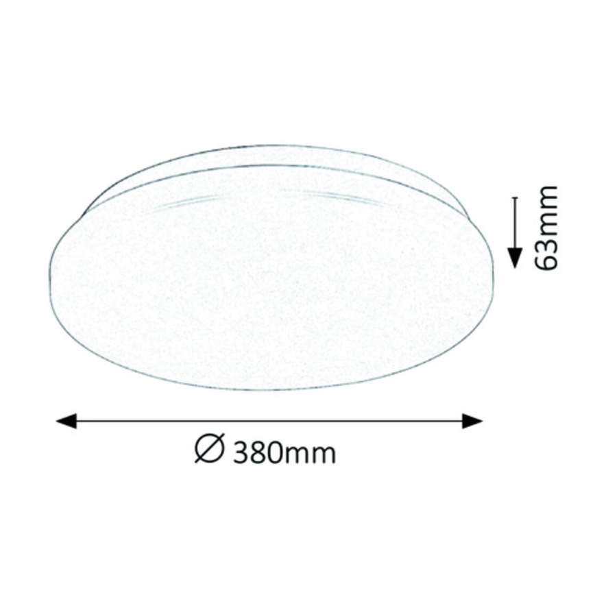 Rabalux - Luz de teto LED LED/32W/230V