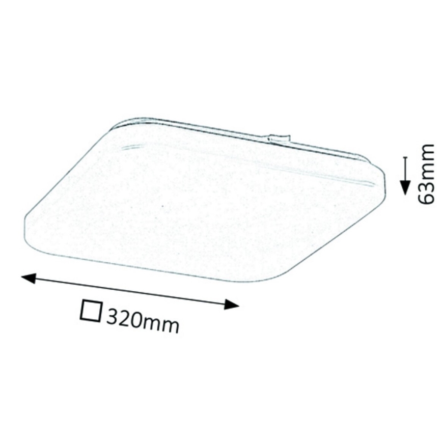 Rabalux - Luz de teto LED LED/32W/230V