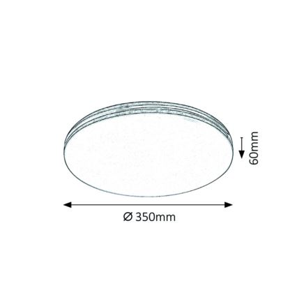 Rabalux - Luz de teto LED LED/18W/230V