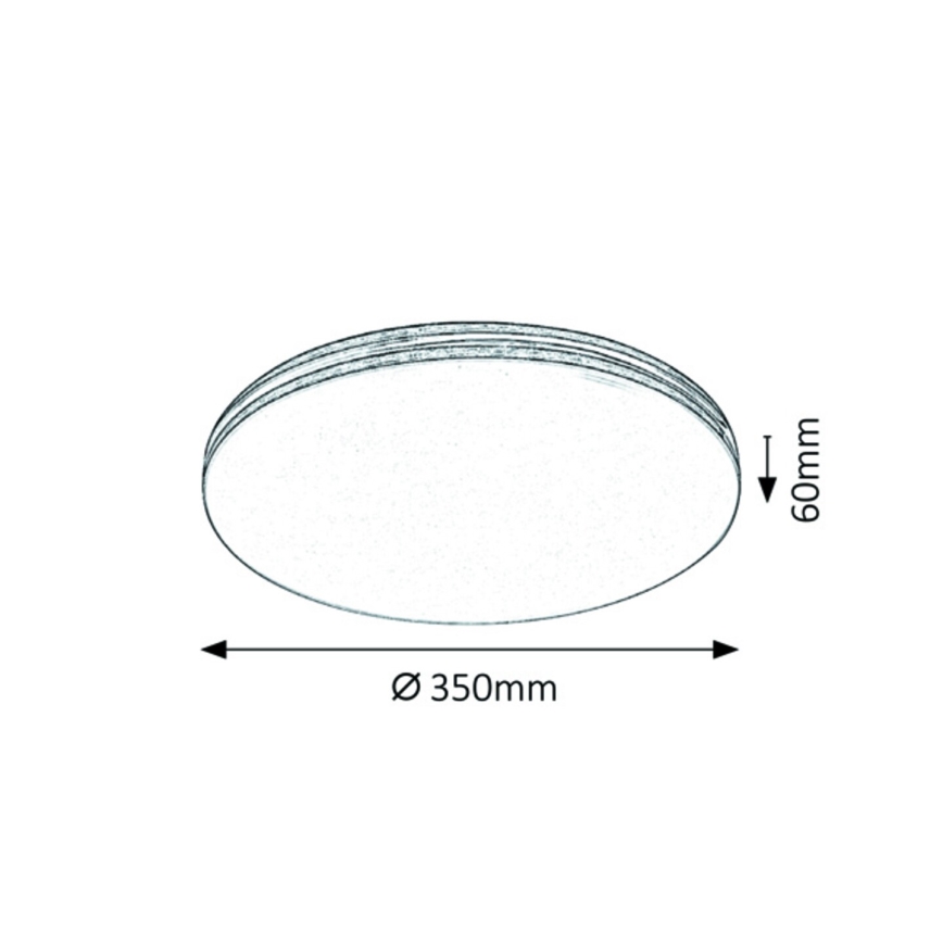 Rabalux - Luz de teto LED LED/18W/230V