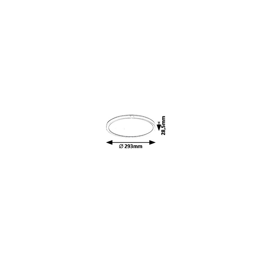 Luz de teto LED LED/18W/230V