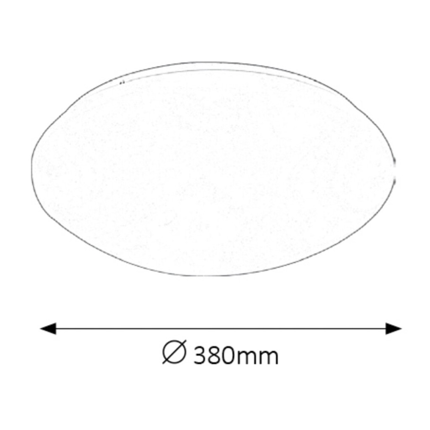 Rabalux - Luz de teto de casa de banho LED LED/24W/230V IP44