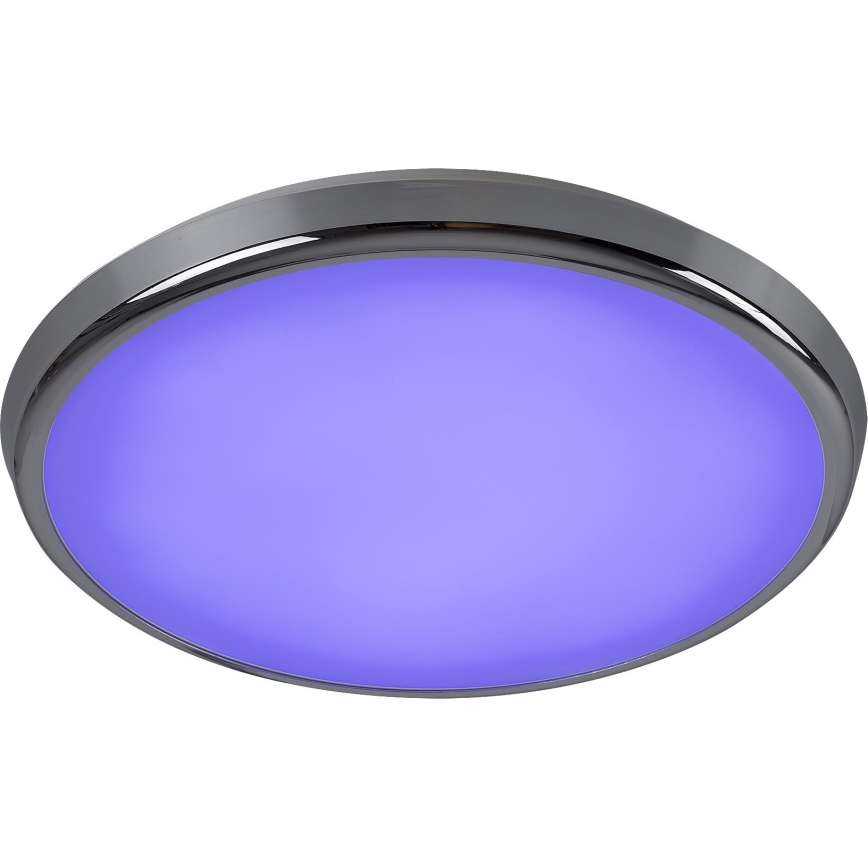 Rabalux - LED RGB Iluminação de teto de casa de banho com regulação LED/18W/230V diâmetro 30 cm 3000-6500K IP44 + controlo remoto