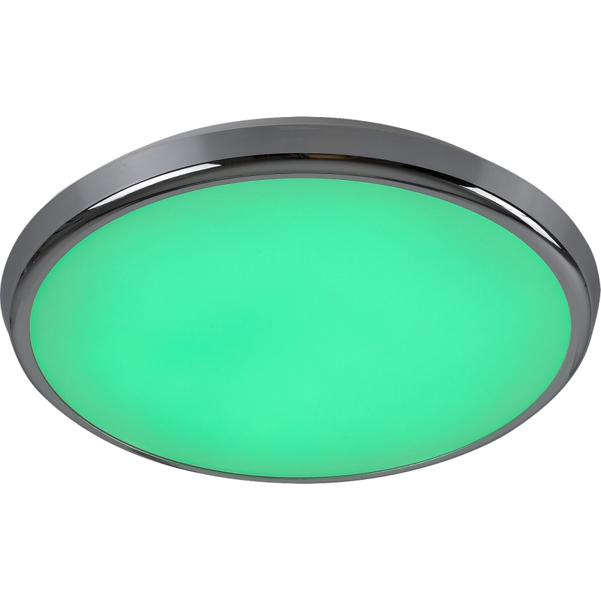 Rabalux - LED RGB Iluminação de teto de casa de banho com regulação LED/18W/230V diâmetro 30 cm 3000-6500K IP44 + controlo remoto
