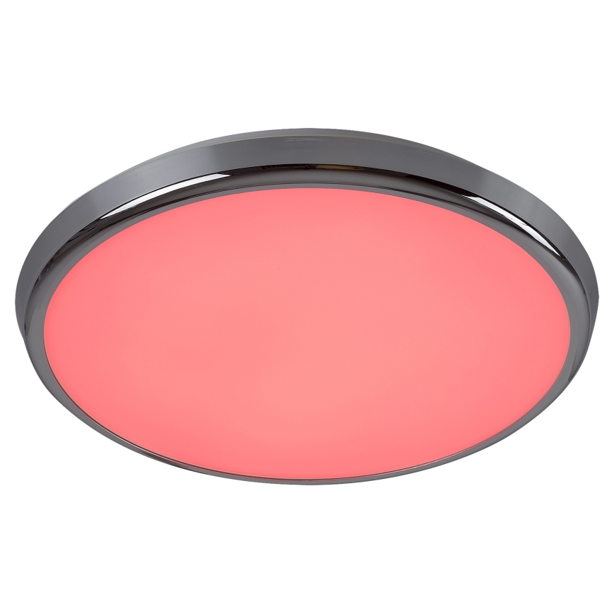 Rabalux - LED RGB Iluminação de teto de casa de banho com regulação LED/18W/230V diâmetro 30 cm 3000-6500K IP44 + controlo remoto