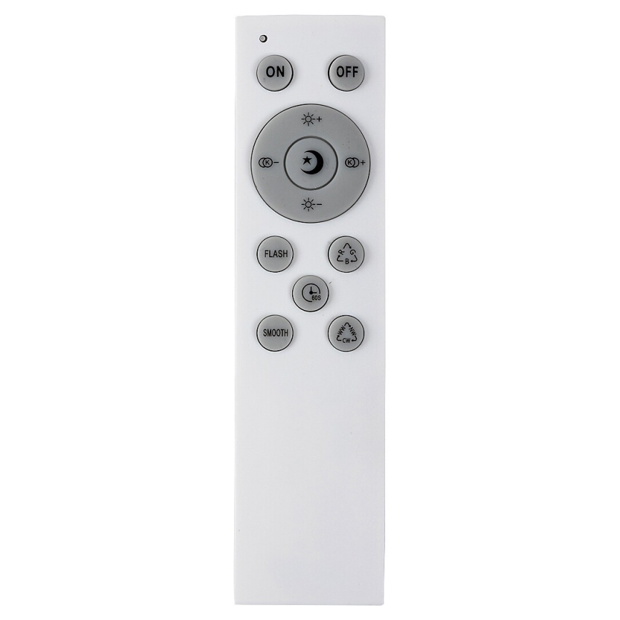 Rabalux - LED RGB Iluminação de teto de casa de banho com regulação LED/18W/230V diâmetro 30 cm 3000-6500K IP44 + controlo remoto