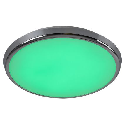 Rabalux - LED RGB Iluminação de teto de casa de banho com regulação LED/18W/230V diâmetro 30 cm 3000-6500K IP44 + controlo remoto