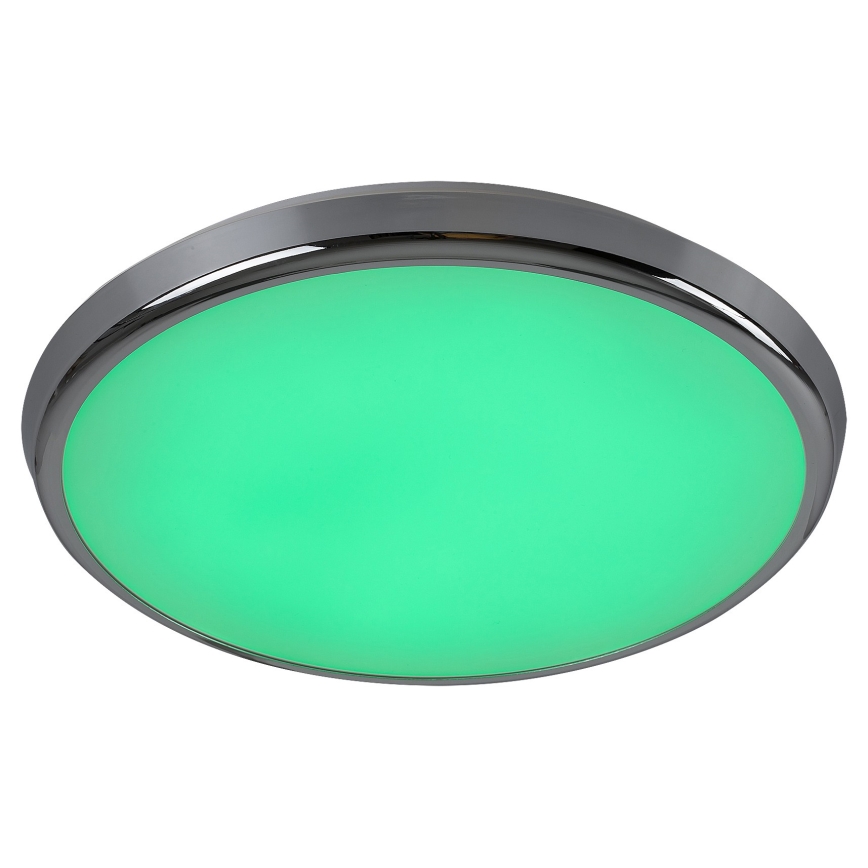 Rabalux - LED RGB Iluminação de teto de casa de banho com regulação LED/18W/230V diâmetro 30 cm 3000-6500K IP44 + controlo remoto