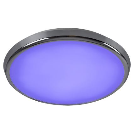 Rabalux - LED RGB Iluminação de teto de casa de banho com regulação LED/18W/230V diâmetro 30 cm 3000-6500K IP44 + controlo remoto