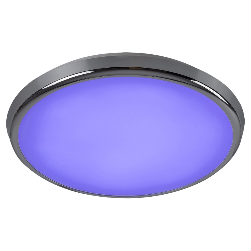 Rabalux - LED RGB Iluminação de teto de casa de banho com regulação LED/18W/230V diâmetro 30 cm 3000-6500K IP44 + controlo remoto