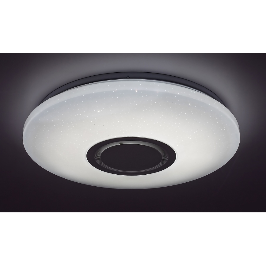 Rabalux - Iluminação de teto LED RGB com regulação e altifalante LED/24W/230V Wi-Fi Tuya + comando