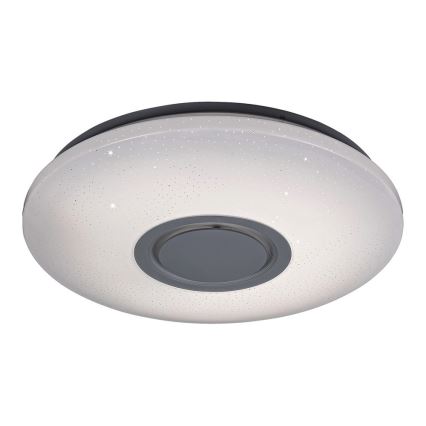 Rabalux - Iluminação de teto LED RGB com regulação e altifalante LED/24W/230V Wi-Fi Tuya + comando