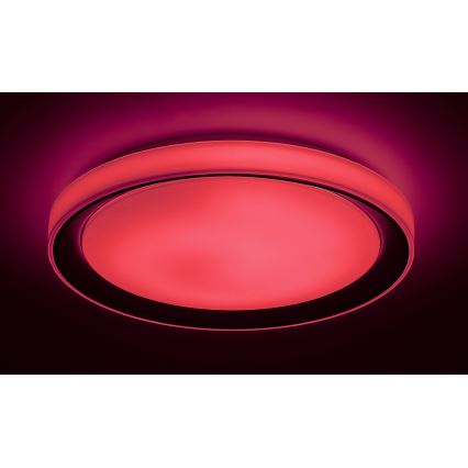 Rabalux - Iluminação de teto LED RGB com regulação LED/40W/230V 2700-6500K Wi-Fi Tuya  + comando