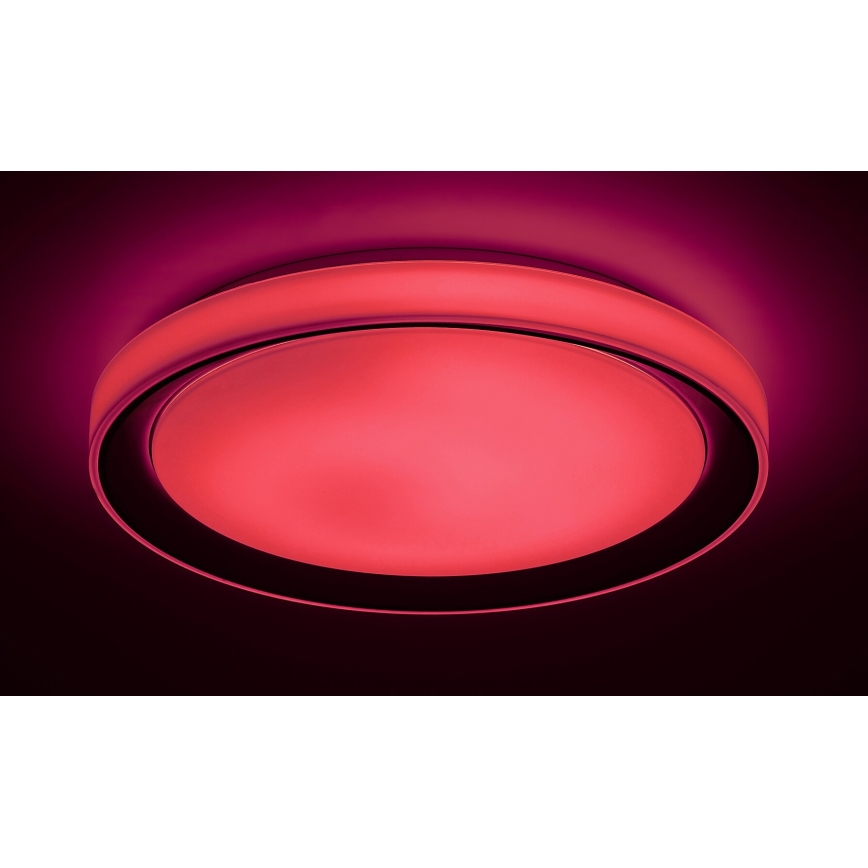 Rabalux - Iluminação de teto LED RGB com regulação LED/40W/230V 2700-6500K Wi-Fi Tuya  + comando