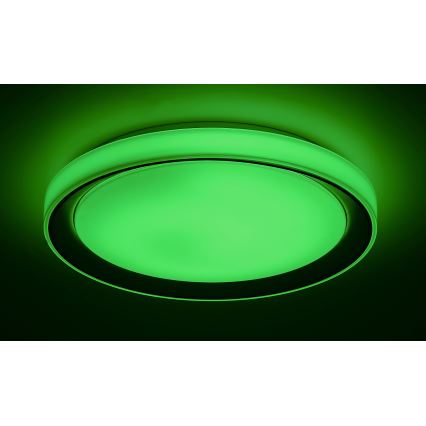 Rabalux - Iluminação de teto LED RGB com regulação LED/40W/230V 2700-6500K Wi-Fi Tuya  + comando