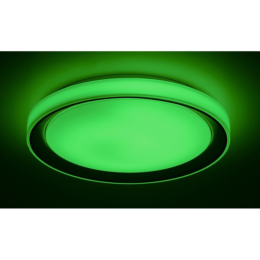 Rabalux - Iluminação de teto LED RGB com regulação LED/40W/230V 2700-6500K Wi-Fi Tuya  + comando