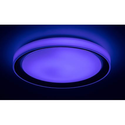 Rabalux - Iluminação de teto LED RGB com regulação LED/40W/230V 2700-6500K Wi-Fi Tuya  + comando