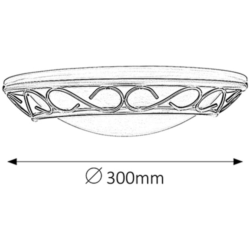 Rabalux - Luz de parede 1xE14/60W/230V
